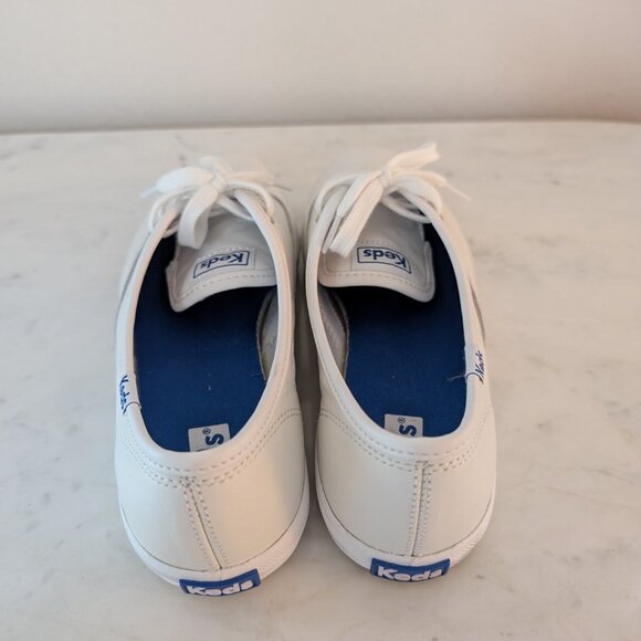Keds Champion Leather Lace Up - White - Size 7 - Picture 3 of 4